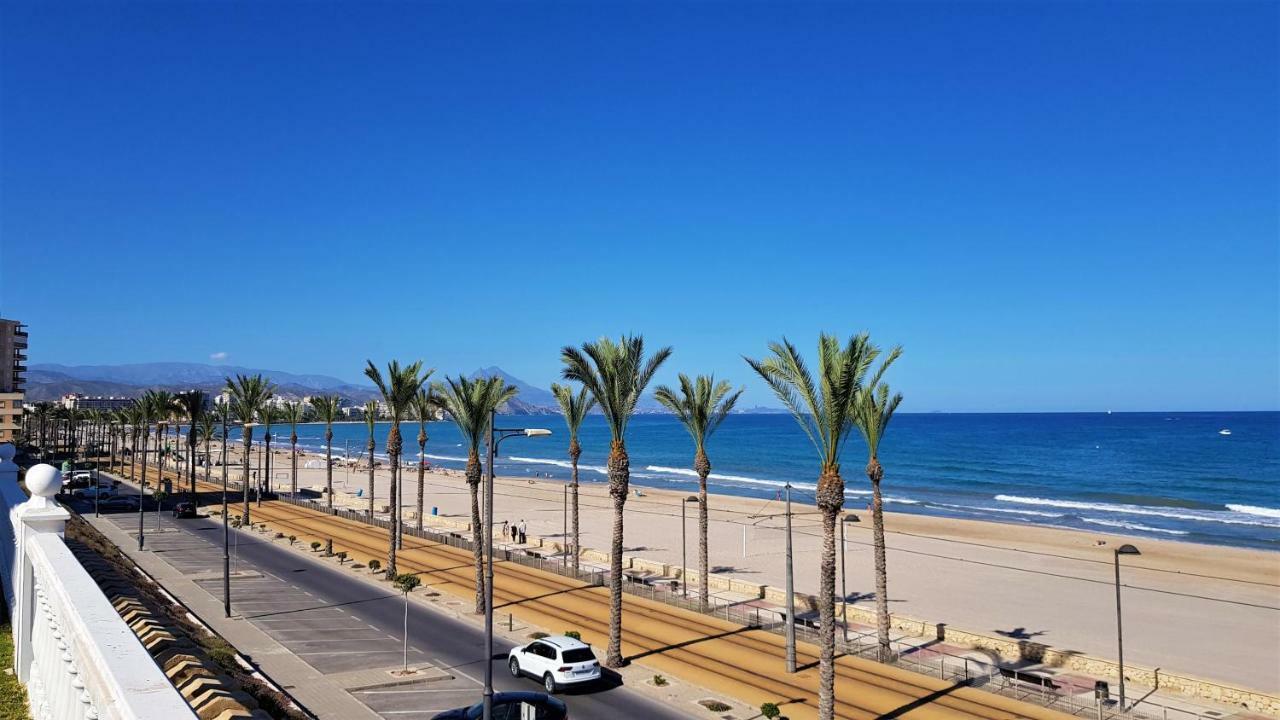 Lovely Apartment Beach Front & Pool El Campello Dış mekan fotoğraf